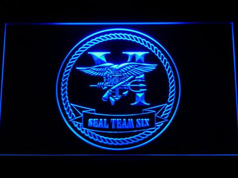 US Navy SEAL Team 6 Serif LED Neon Sign